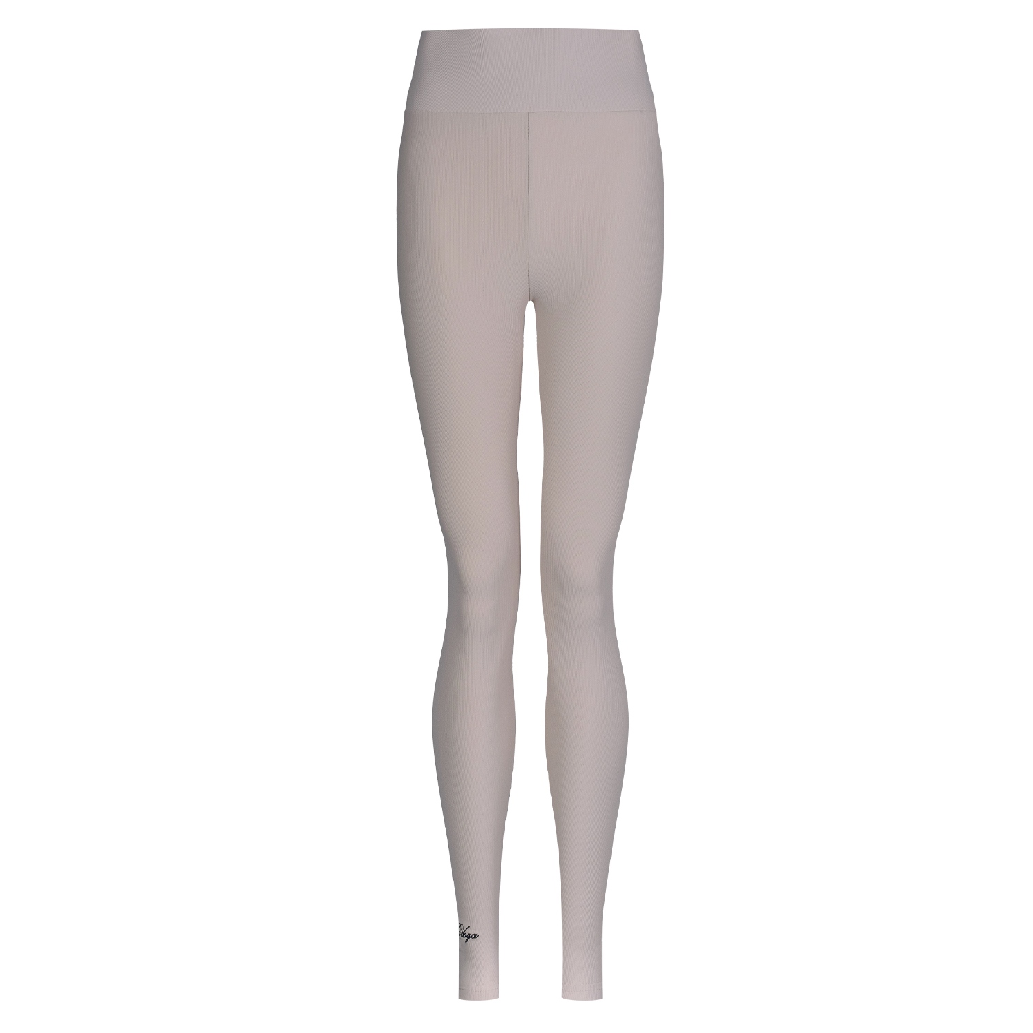 Legginsy prążkowane LARIX OLAVOGA beżowe Legginsy prążkowane LARIX OLAVOGA beżowe