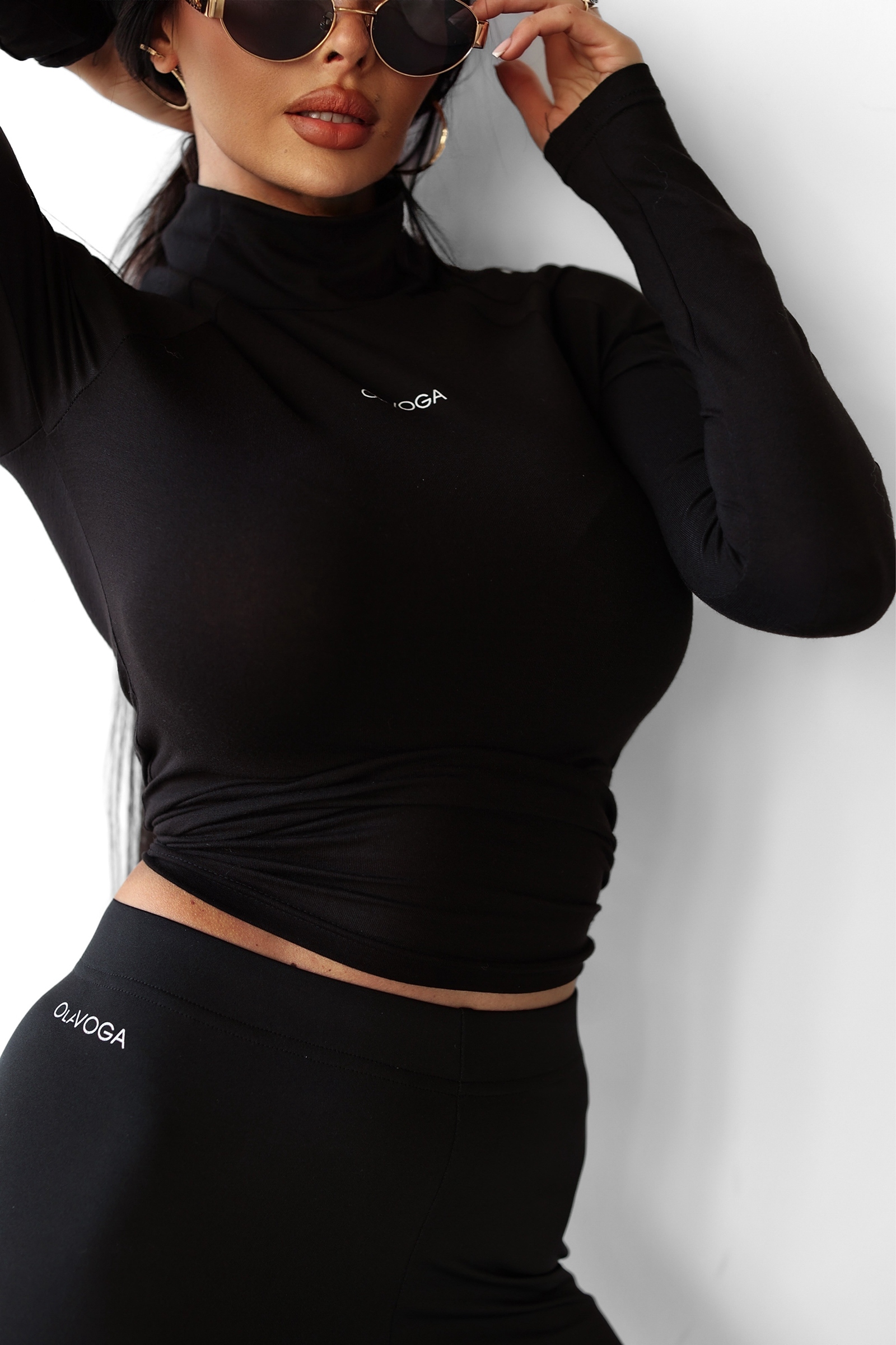 Legginsy rozszerzane VORYA OLAVOGA czarne