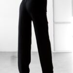 Spodnie sportowe bawełniane HOYO OLAVOGA czarne