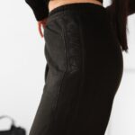 Spodnie sportowe bawełniane HOYO OLAVOGA czarne