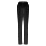 Komplet welurowy 3-częściowy TRES OLAVOGA czarny