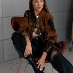 Koszula sztruksowa Kowboygirl karmel-brąz