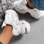 Buty sportowe sneakersy ZX320 OLAVOGA białe