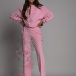 Spodnie dresowe MC Barbie pudrowy róż