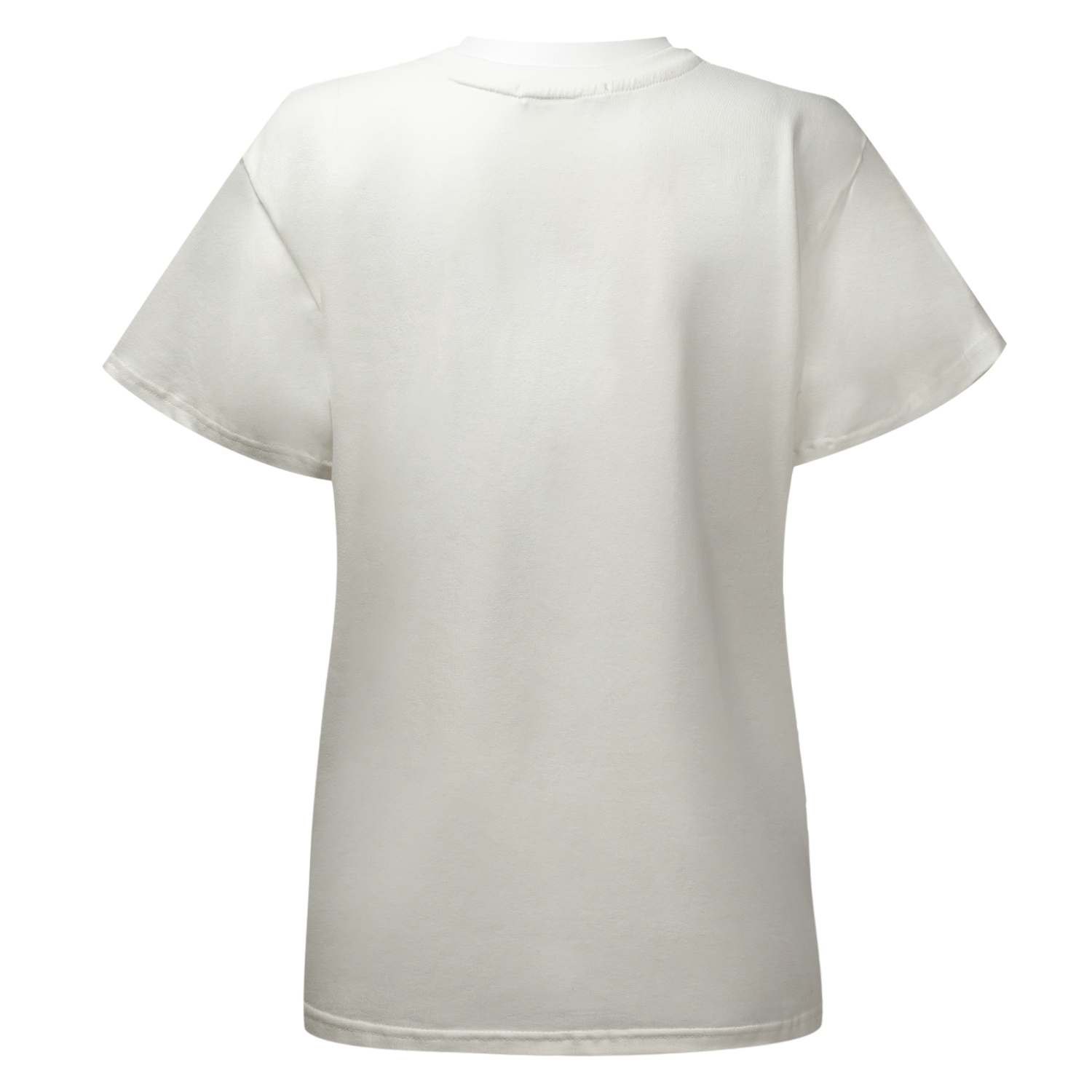 T-shirt bawełniany BALANS OLAVOGA ecru