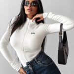 Body elastyczne TELA OLAVOGA ecru