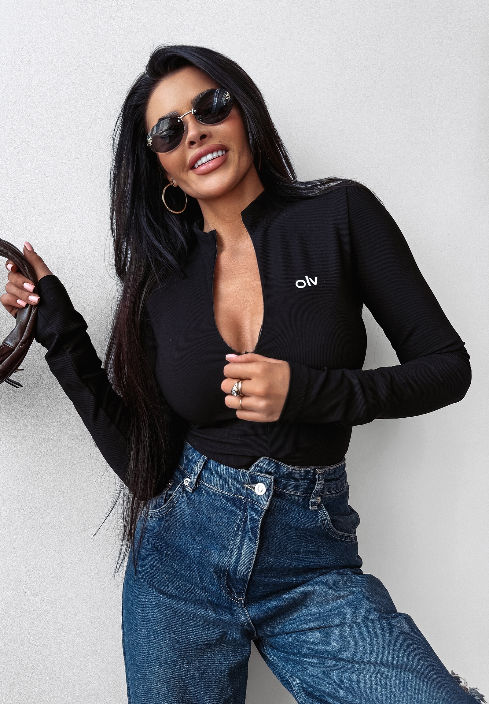 Body elastyczne TELA OLAVOGA czarne