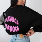 Bluza oversize MUTTI OLAVOGA czarna