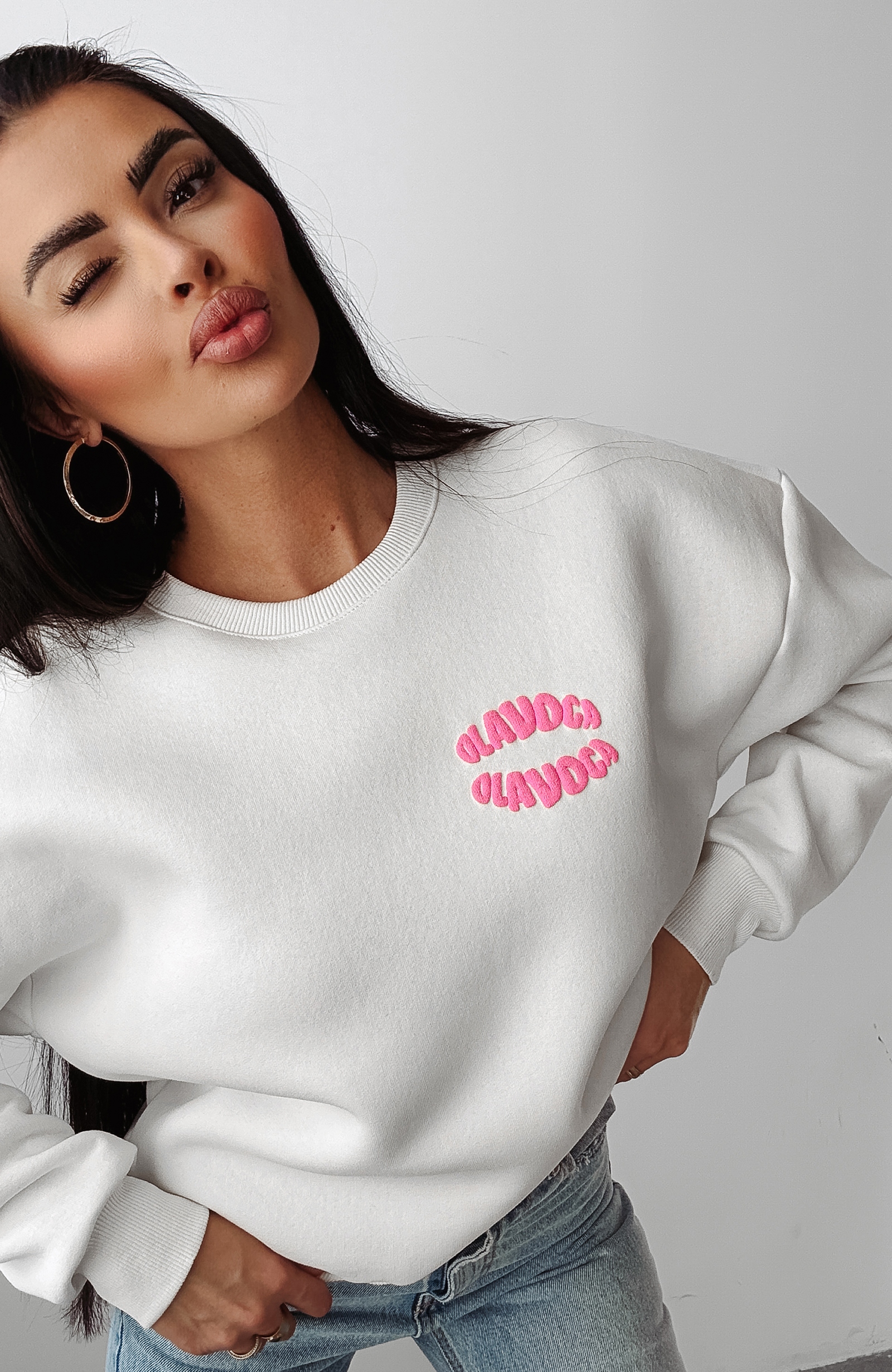 Bluza oversize MUTTI OLAVOGA ecru