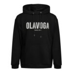 Bluza męska z kapturem COLD OLAVOGA czarna