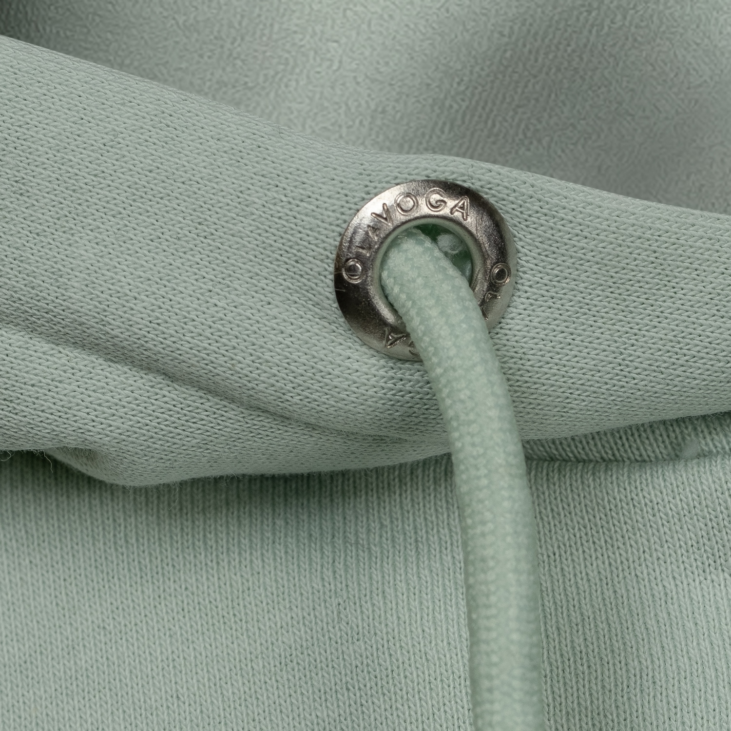 Bluza męska z kapturem COLD OLAVOGA miętowa