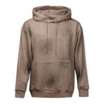 Bluza męska z efektem chlapania BLADE OLAVOGA beżowa