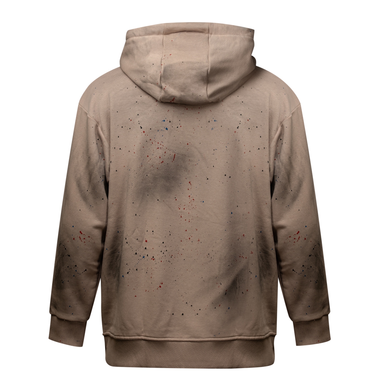 Bluza męska z efektem chlapania BLADE OLAVOGA beżowa