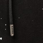 Bluza męska z efektem chlapania BLADE OLAVOGA czarna