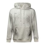 Bluza męska z efektem chlapania BLADE OLAVOGA ecru