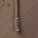 Bluza męska z efektem chlapania BLADE OLAVOGA beżowa