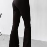 Spodnie z lampasami CLOCHE OLAVOGA czarne