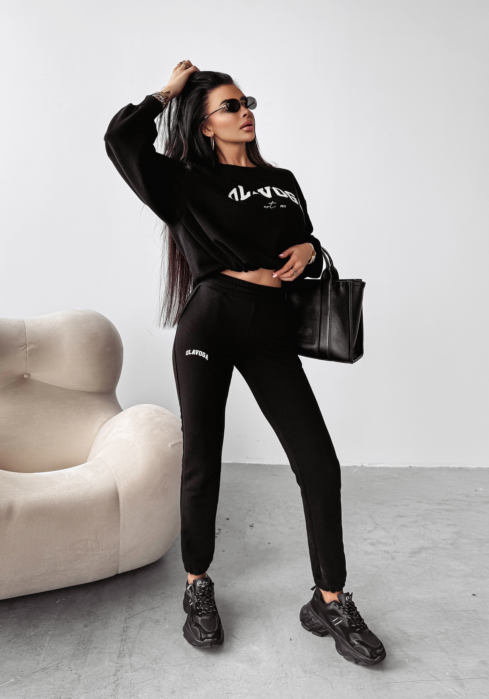 Dres damski PLETTO OLAVOGA czarny