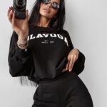 Dres damski PLETTO OLAVOGA czarny