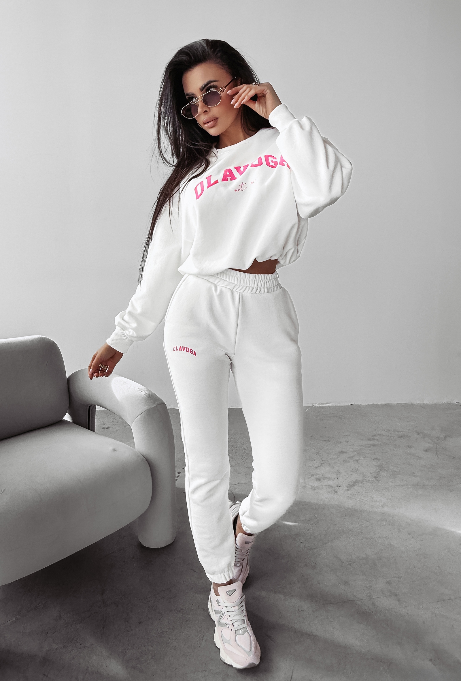 Dres damski PLETTO OLAVOGA ecru