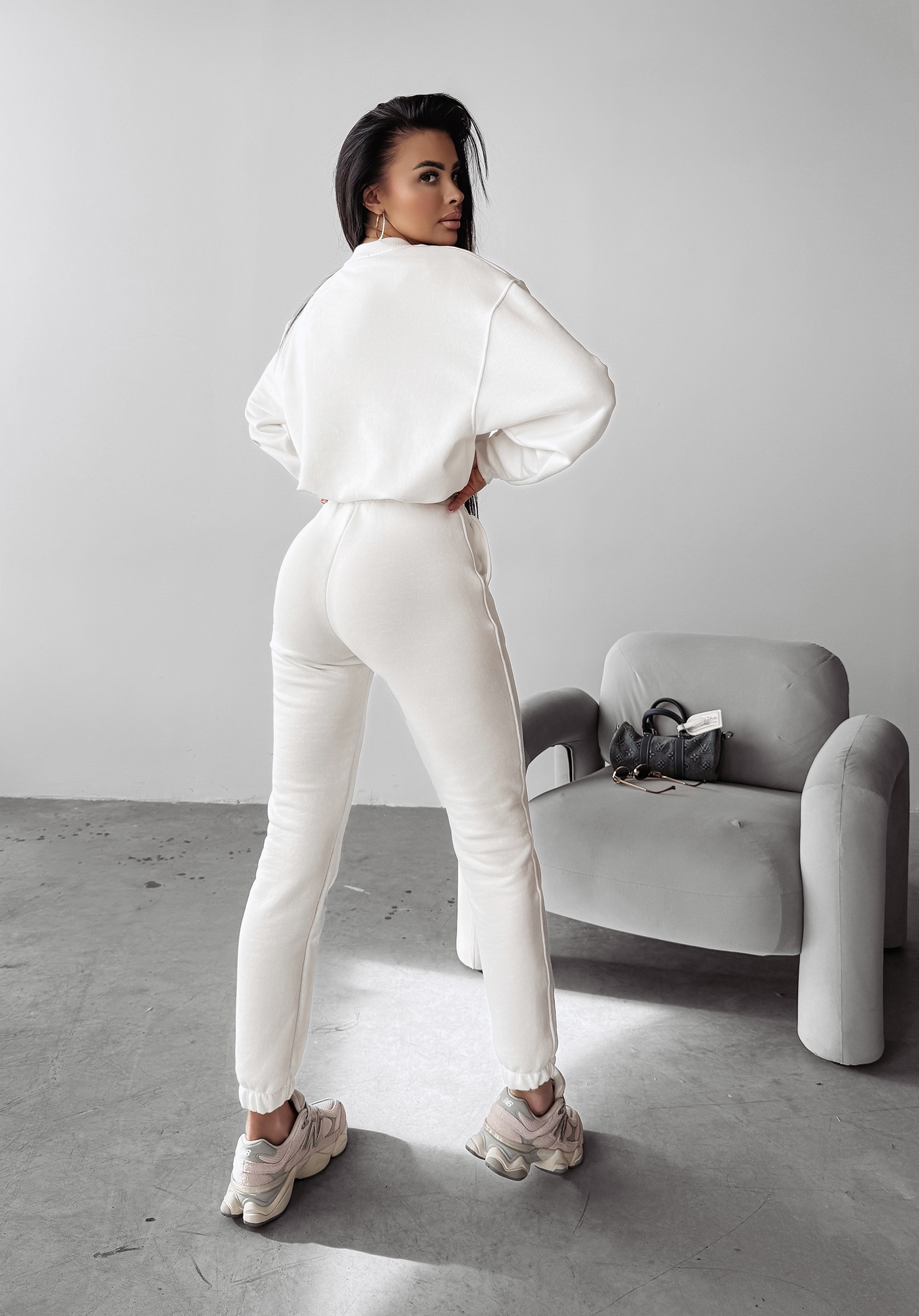 Dres damski PLETTO OLAVOGA ecru