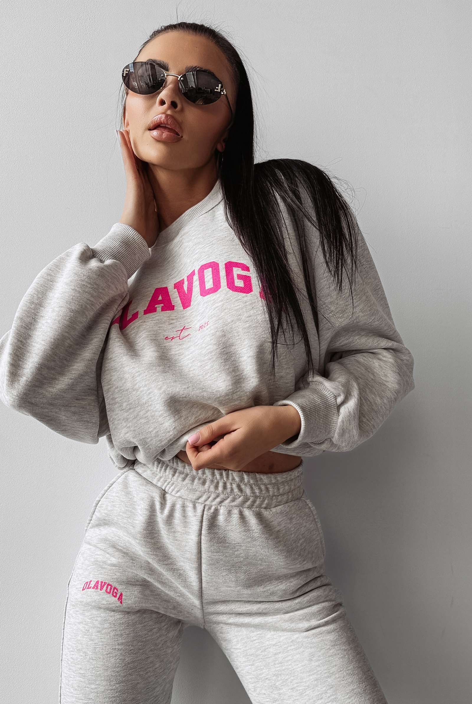 Dres damski PLETTO OLAVOGA szary