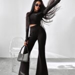 Komplet dresowy bawełniany PRAVA OLAVOGA czarny