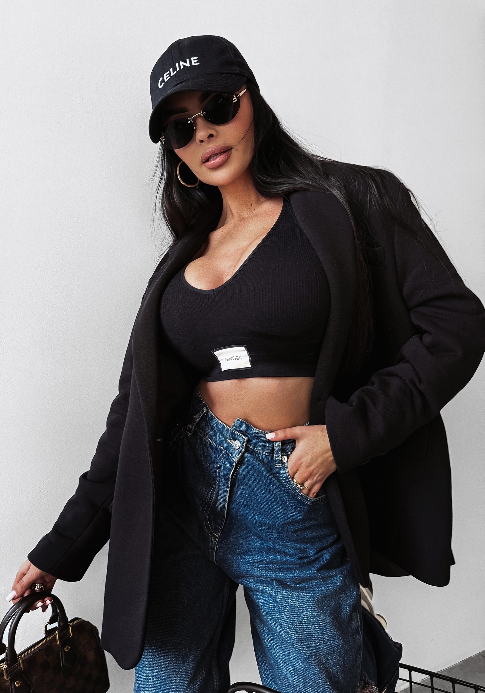 Marynarka oversize SAKKO OLAVOGA czarna