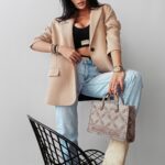 Marynarka oversize SAKKO OLAVOGA beżowa