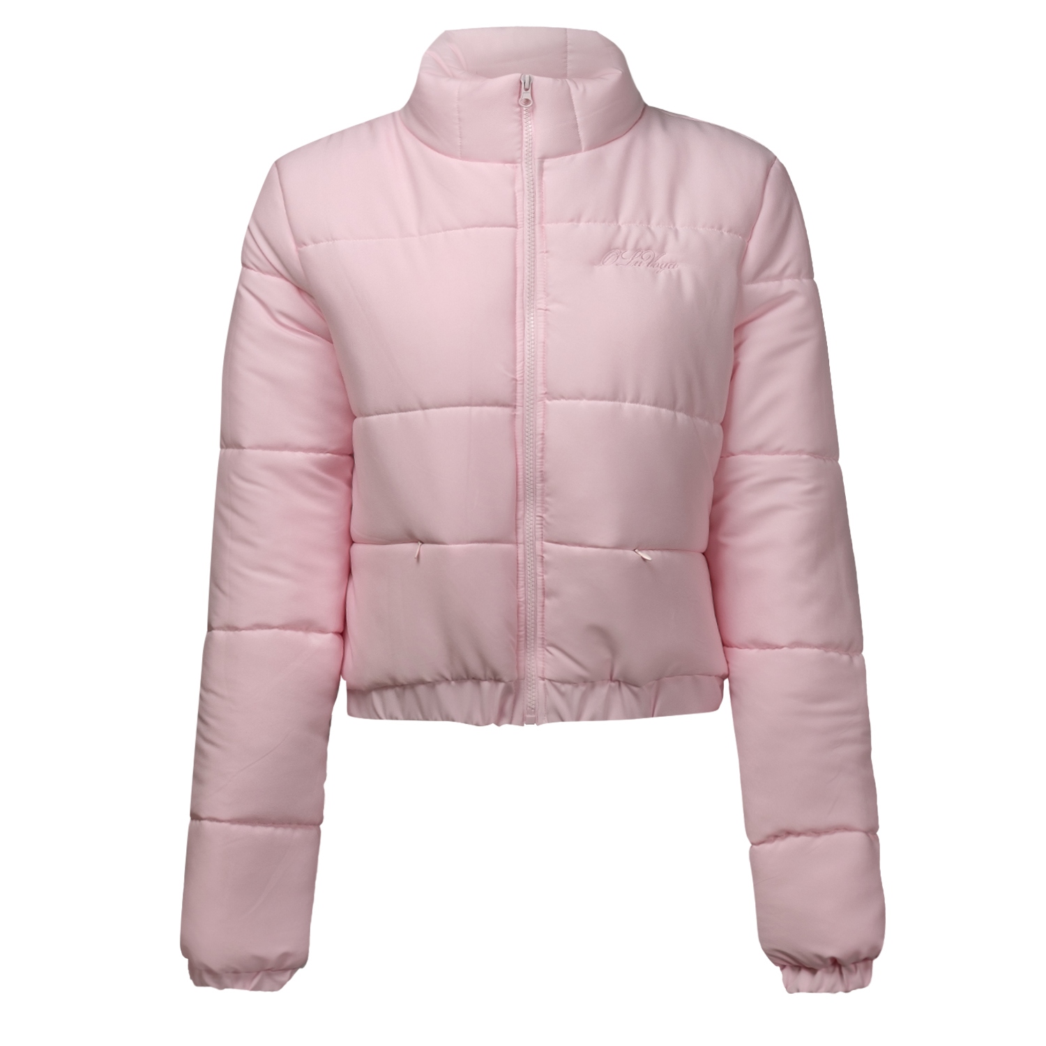 Kurtka pikowana damska SKRIV OLAVOGA pudrowy róż