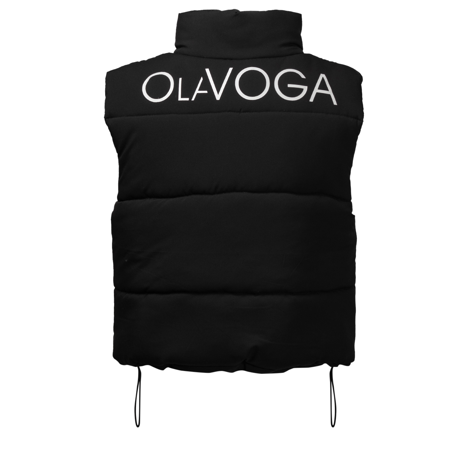 Kamizelka pikowana ze stójką ARLOS OLAVOGA czarna