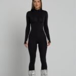 Kombinezon elastyczny CHIARA SKI czarny