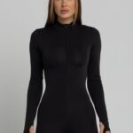 Kombinezon elastyczny CHIARA SKI czarny