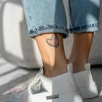 Trampki na grubej podeszwie Madam Postes białe