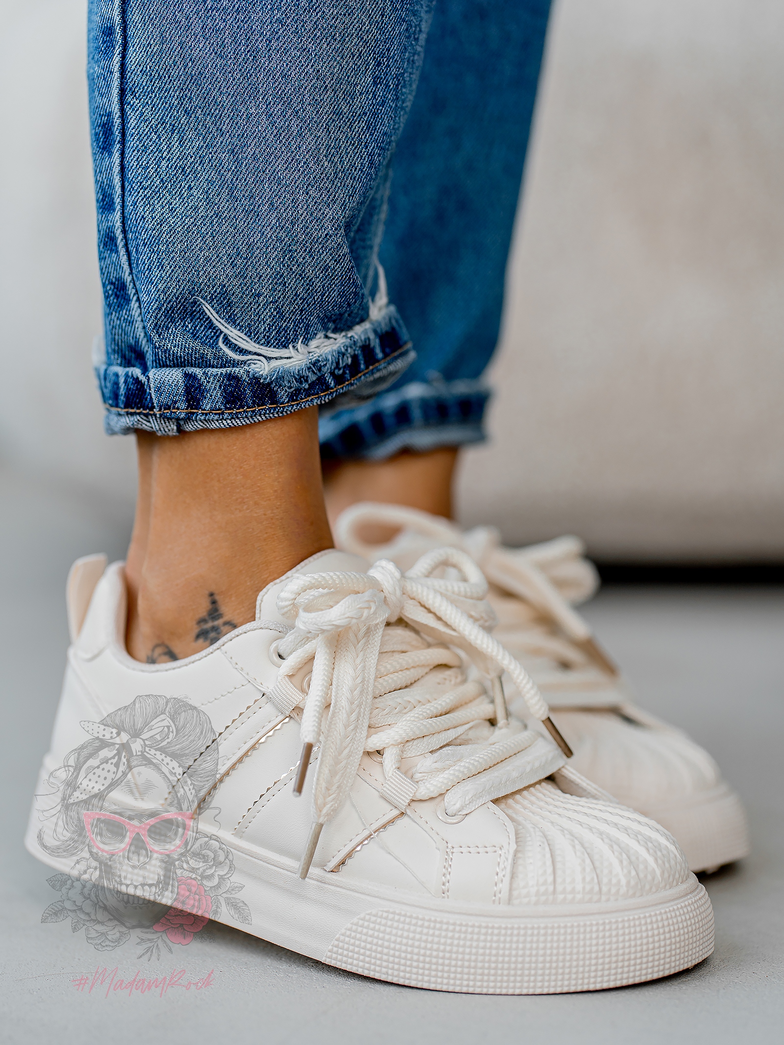 Buty sportowe Rock Bospo jasnobeżowe