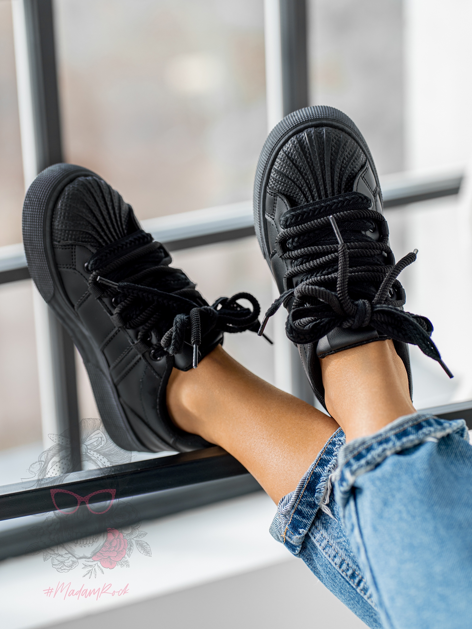 Buty sportowe Rock Bospo czarne