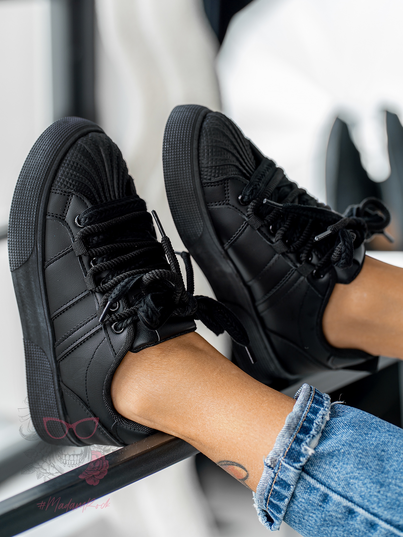 Buty sportowe Rock Bospo czarne