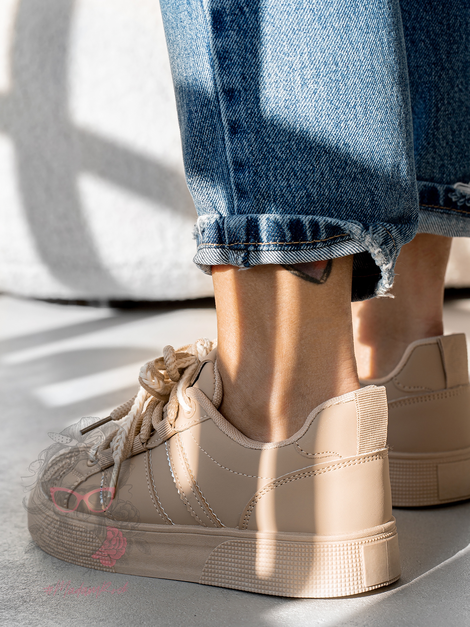 Buty sportowe Rock Bospo beżowe Buty sportowe Rock Bospo beżowe