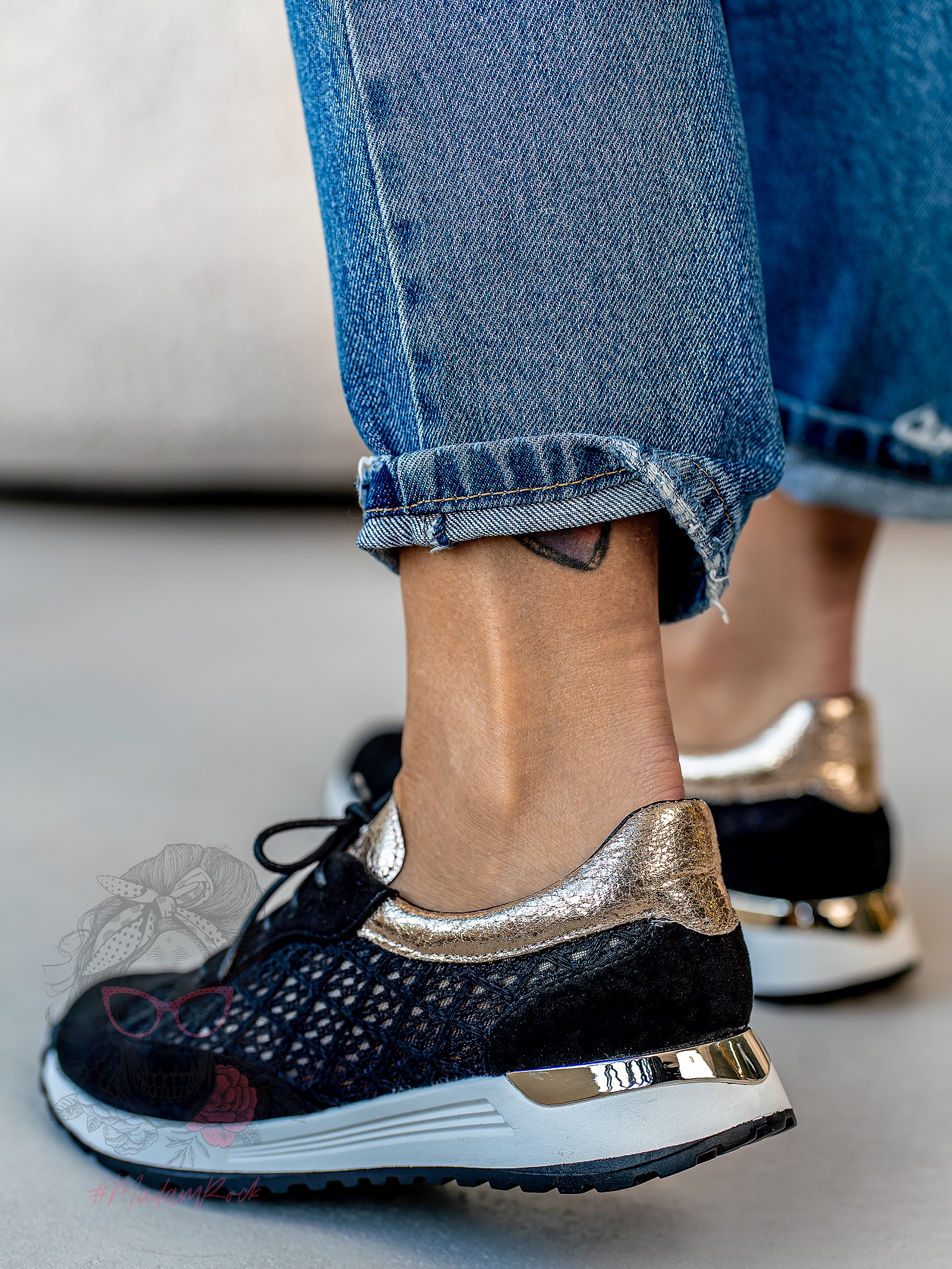 Buty sportowe lekkie Madam Virts czarne Buty sportowe lekkie Madam Virts czarne