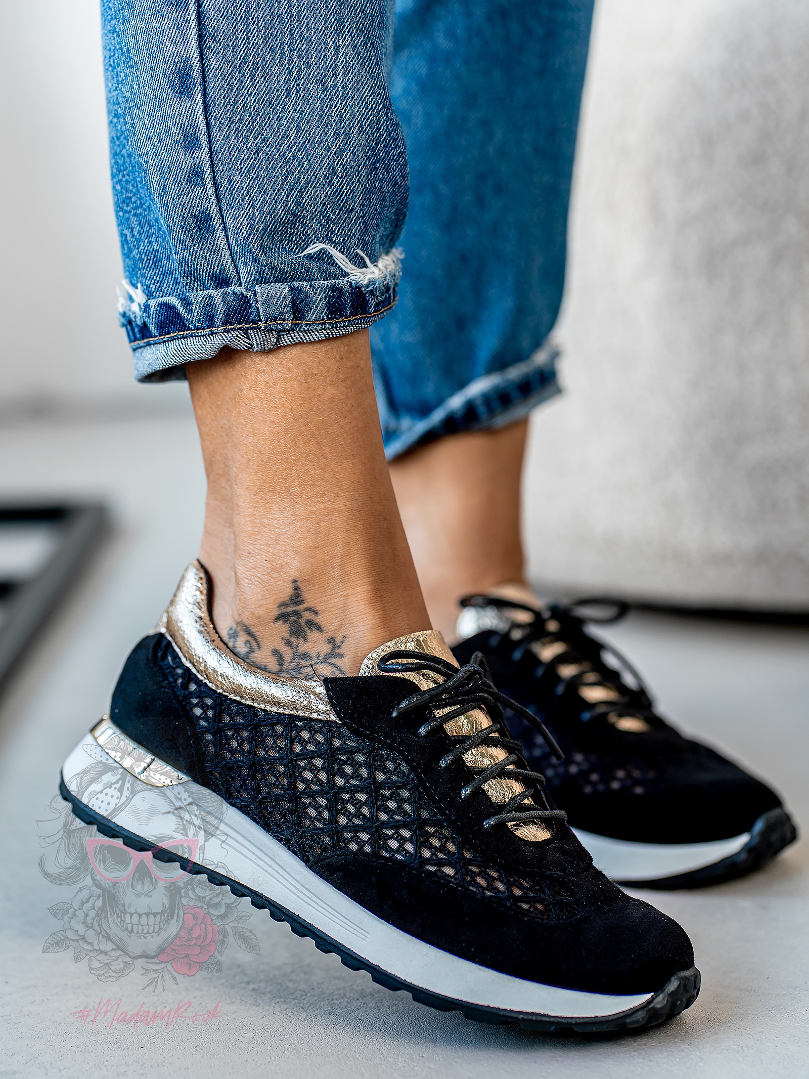 Buty sportowe lekkie Madam Virts czarne Buty sportowe lekkie Madam Virts czarne