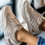 Buty sportowe lekkie Madam Virts beżowe