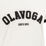 T-shirt bawełniany MURANI OLAVOGA ecru