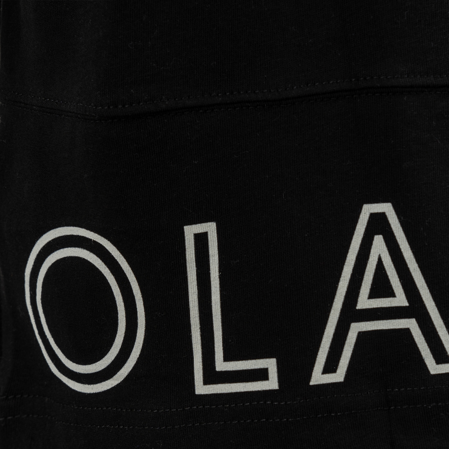 T-shirt męski bawełniany DARK MODE OLAVOGA czarny