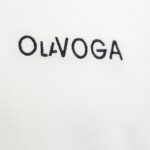 T-shirt męski bawełniany DARK MODE OLAVOGA ecru