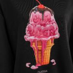 Bluza damska bawełniana KIRAZ OLAVOGA czarny