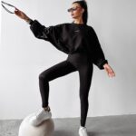 Bluza bawełniana MARKAZ OLAVOGA czarna