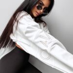 Bluza bawełniana MARKAZ OLAVOGA ecru