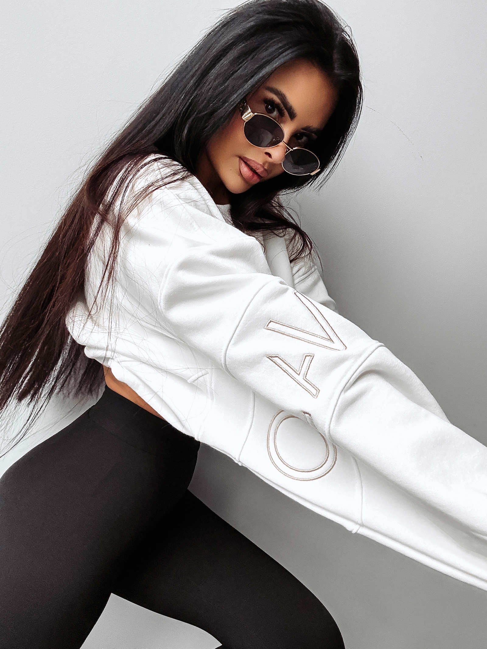 Bluza bawełniana MARKAZ OLAVOGA ecru Bluza bawełniana MARKAZ OLAVOGA ecru