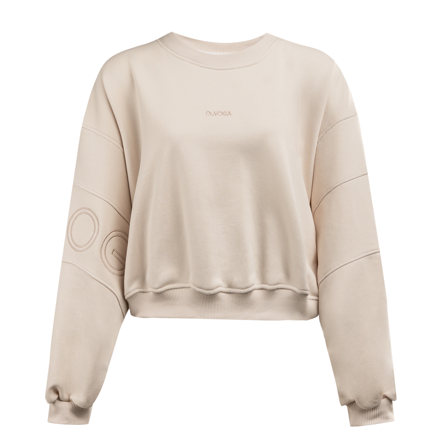 Bluza bawełniana MARKAZ OLAVOGA beżowa Bluza bawełniana MARKAZ OLAVOGA beżowa