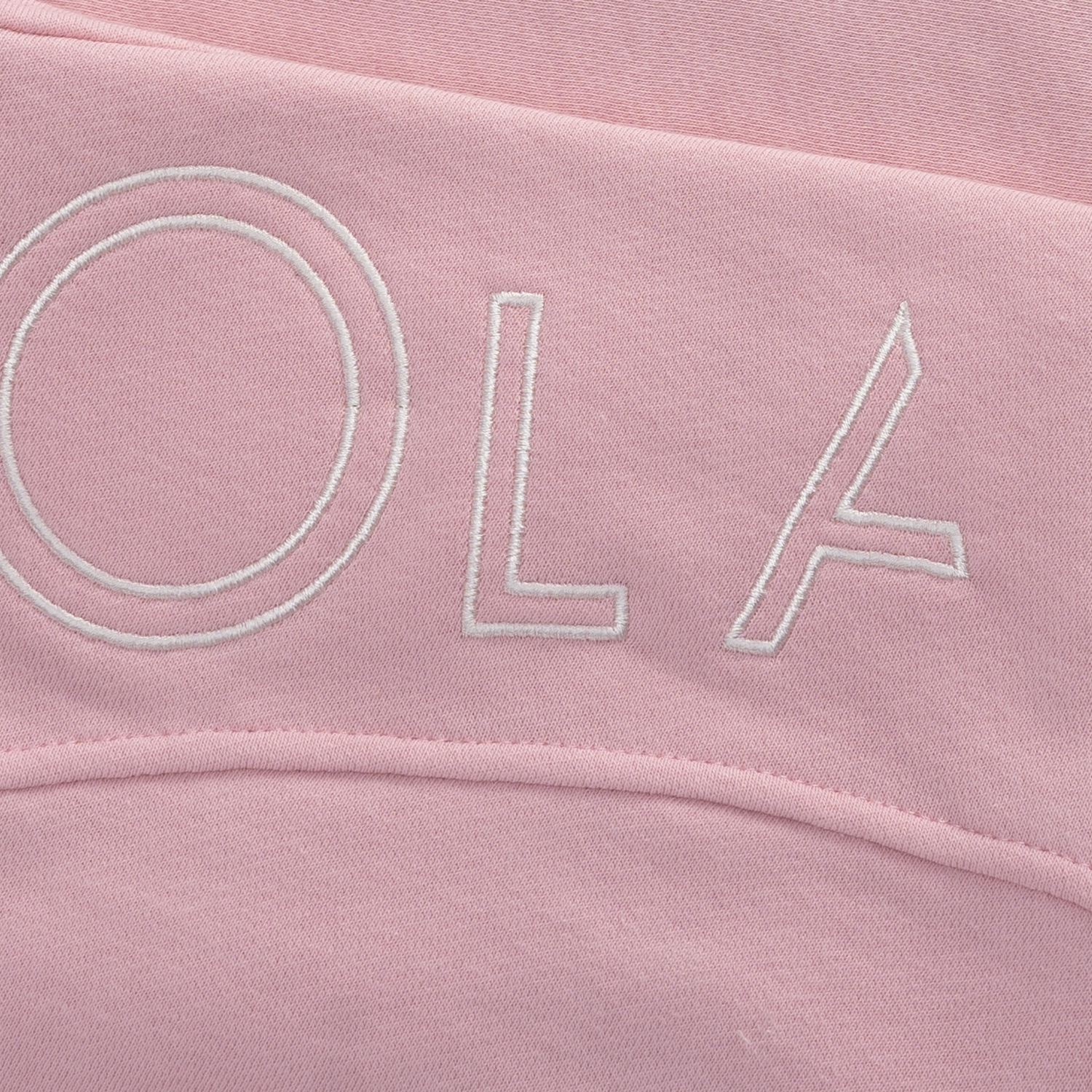 Bluza bawełniana MARKAZ OLAVOGA pudrowa